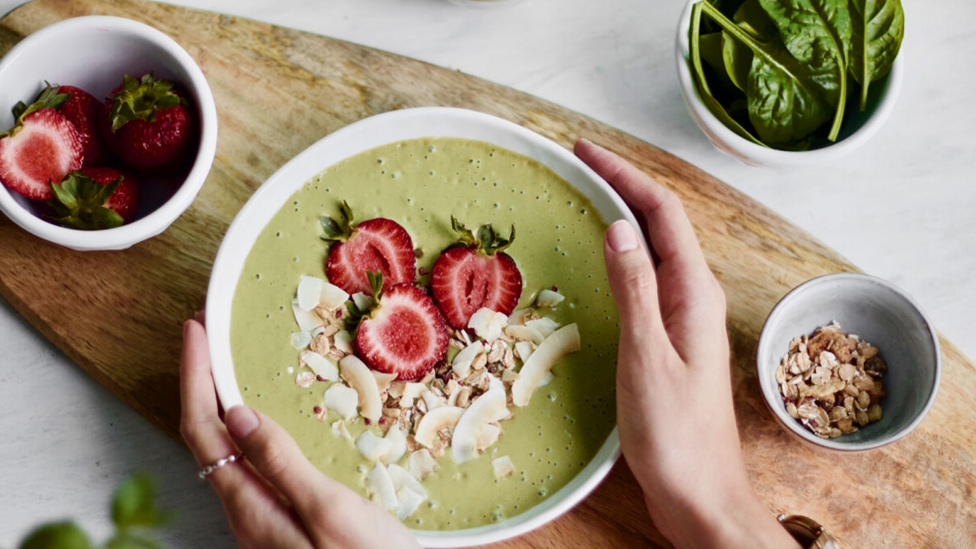 nutrient-packed smoothie bowl